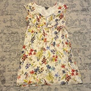 Eddie Bauer Multicolor Floral Cotton Sundress